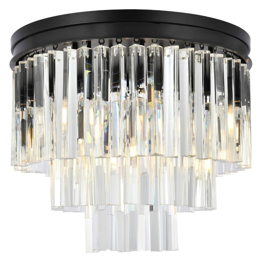 Elegant - Sydney 9 Light Flush Mount