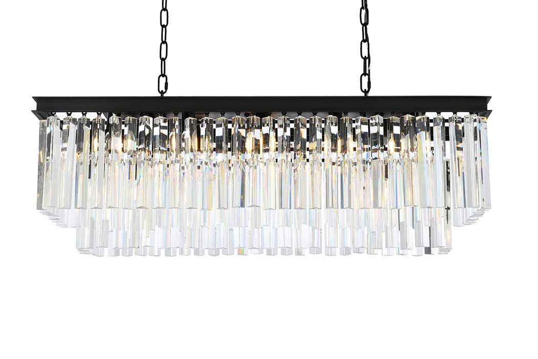 Elegant Sydney Pendant - Matte Black, L 40" (1202D40MB-RC)