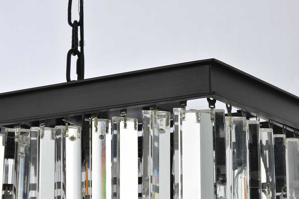 Elegant Sydney Pendant - Matte Black, L 50" (1202D50MB-RC)