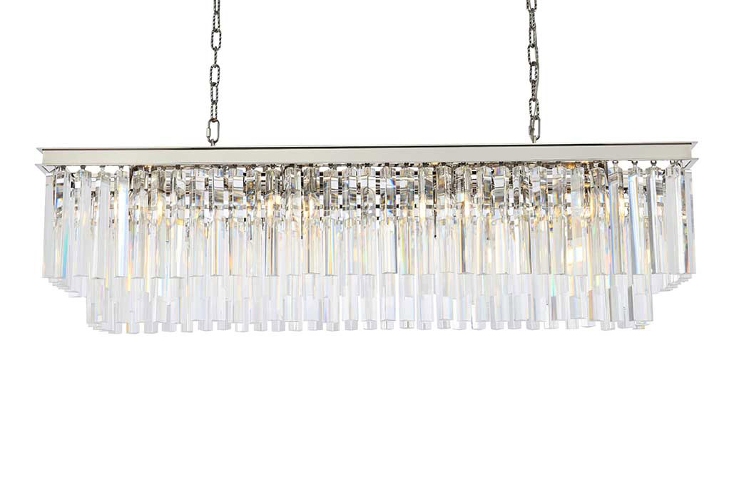 Elegant Sydney Pendant - Polished Nickel, L 50" (1202D50PN-RC)