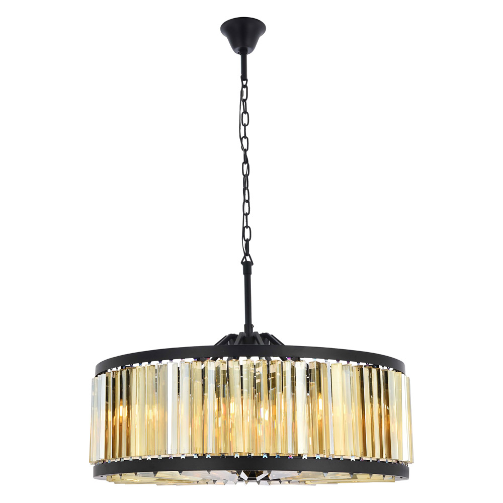 Elegant - Prism 8 Light Round Chandelier