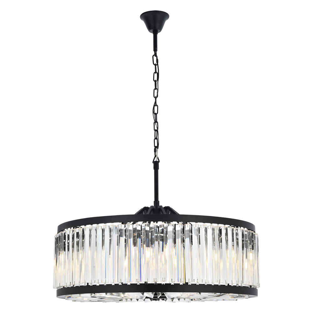 Elegant - Prism 8 Light Round Chandelier