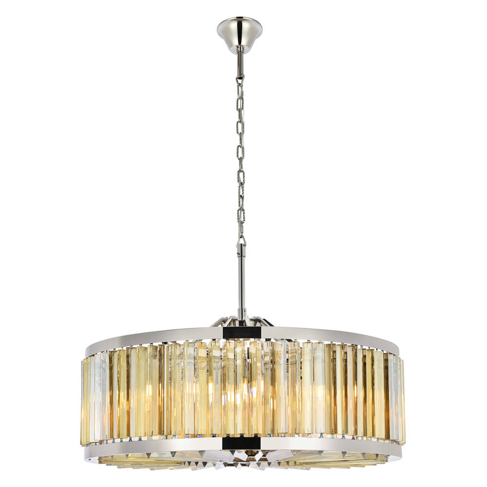 Elegant - Prism 8 Light Round Chandelier