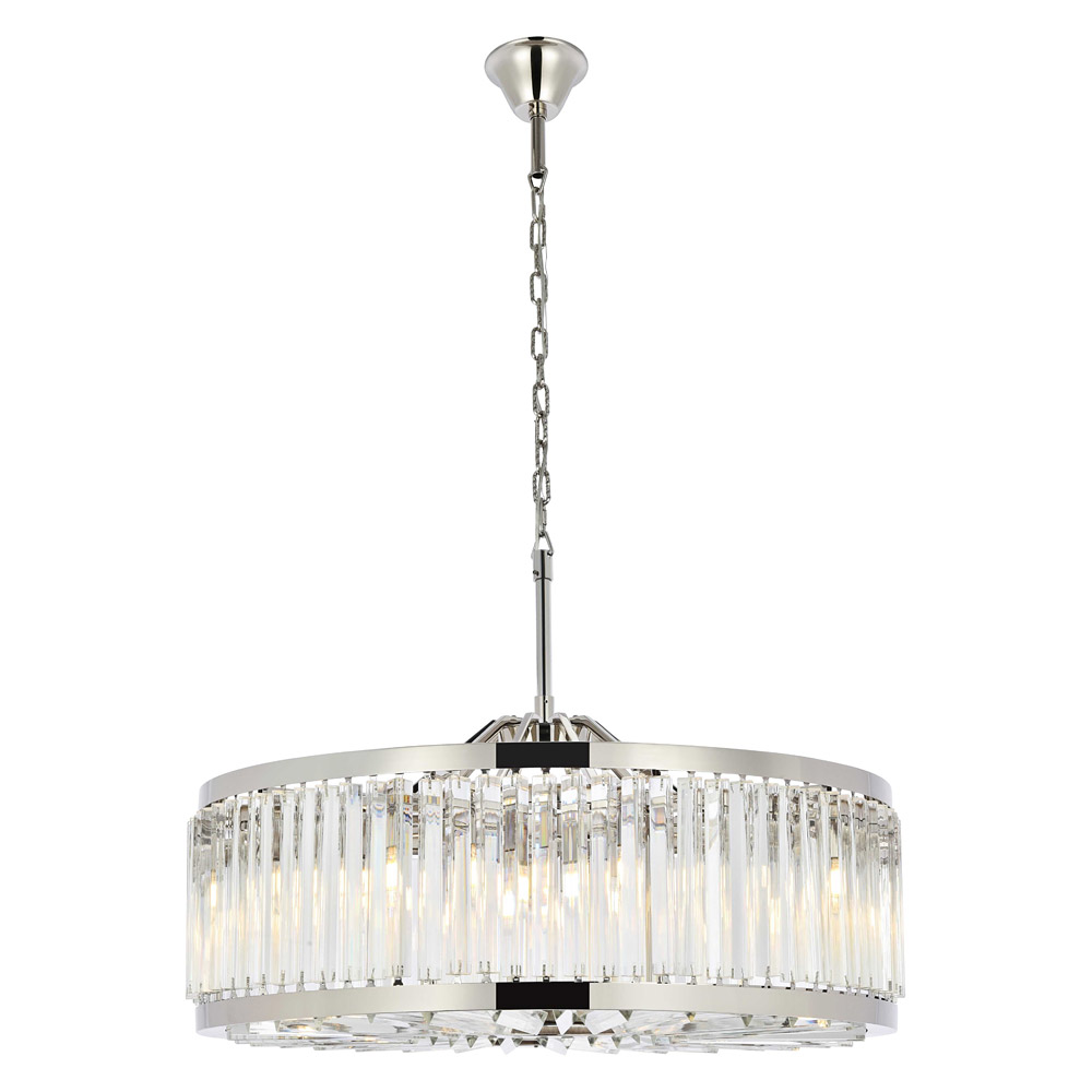 Elegant - Prism 8 Light Round Chandelier