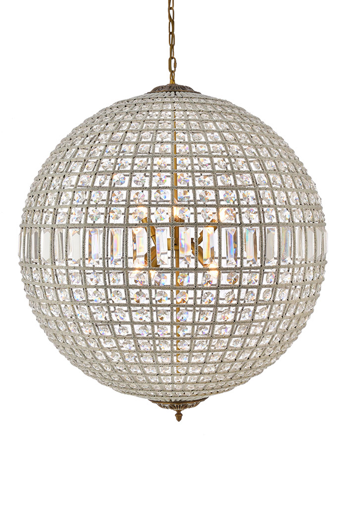 Elegant Urban Classic Pendant Lamp - French Gold, L 36" (1205G36FG-RC)