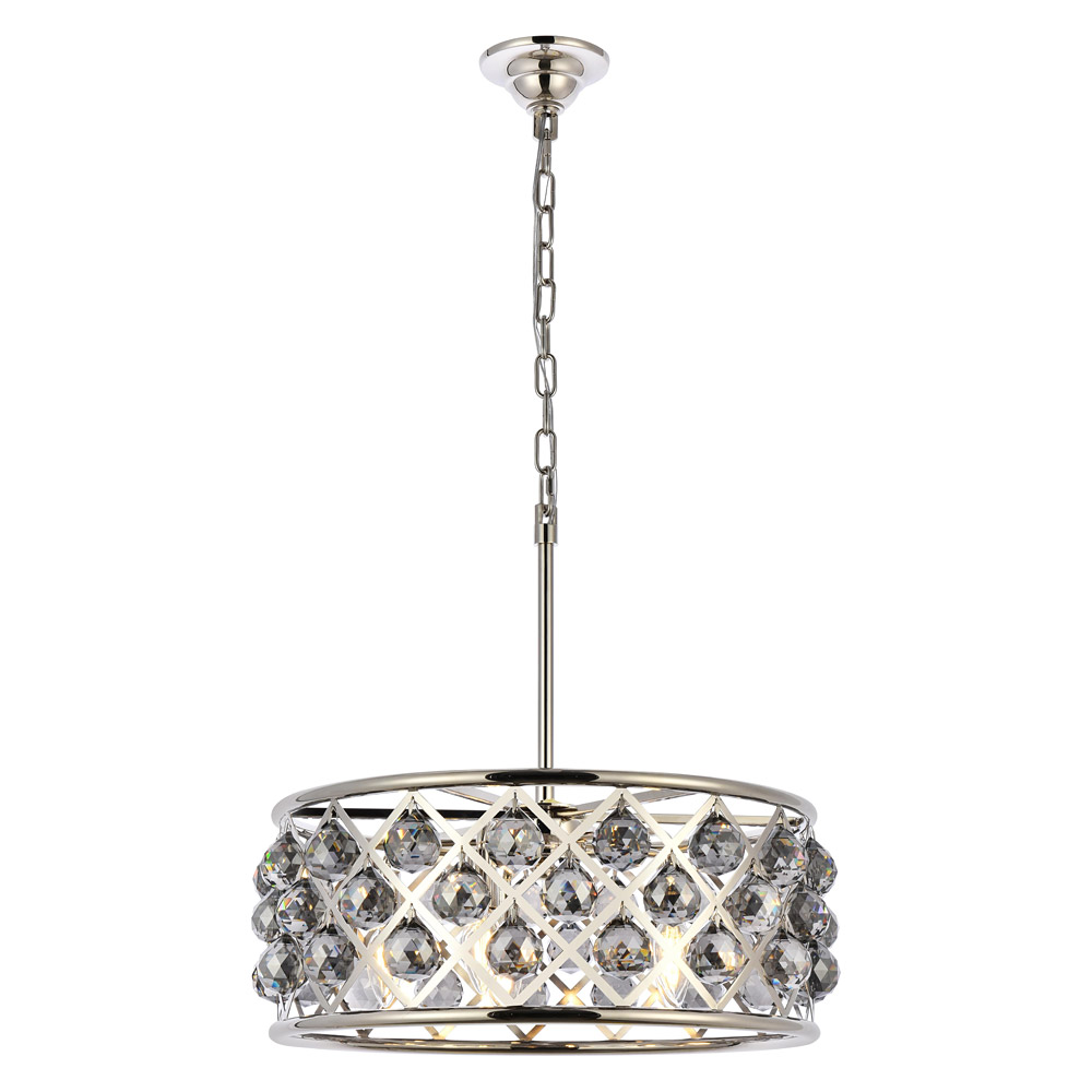 Elegant - Crystal Grid Hoop 3 Light Chandelier (PNT-1214D)