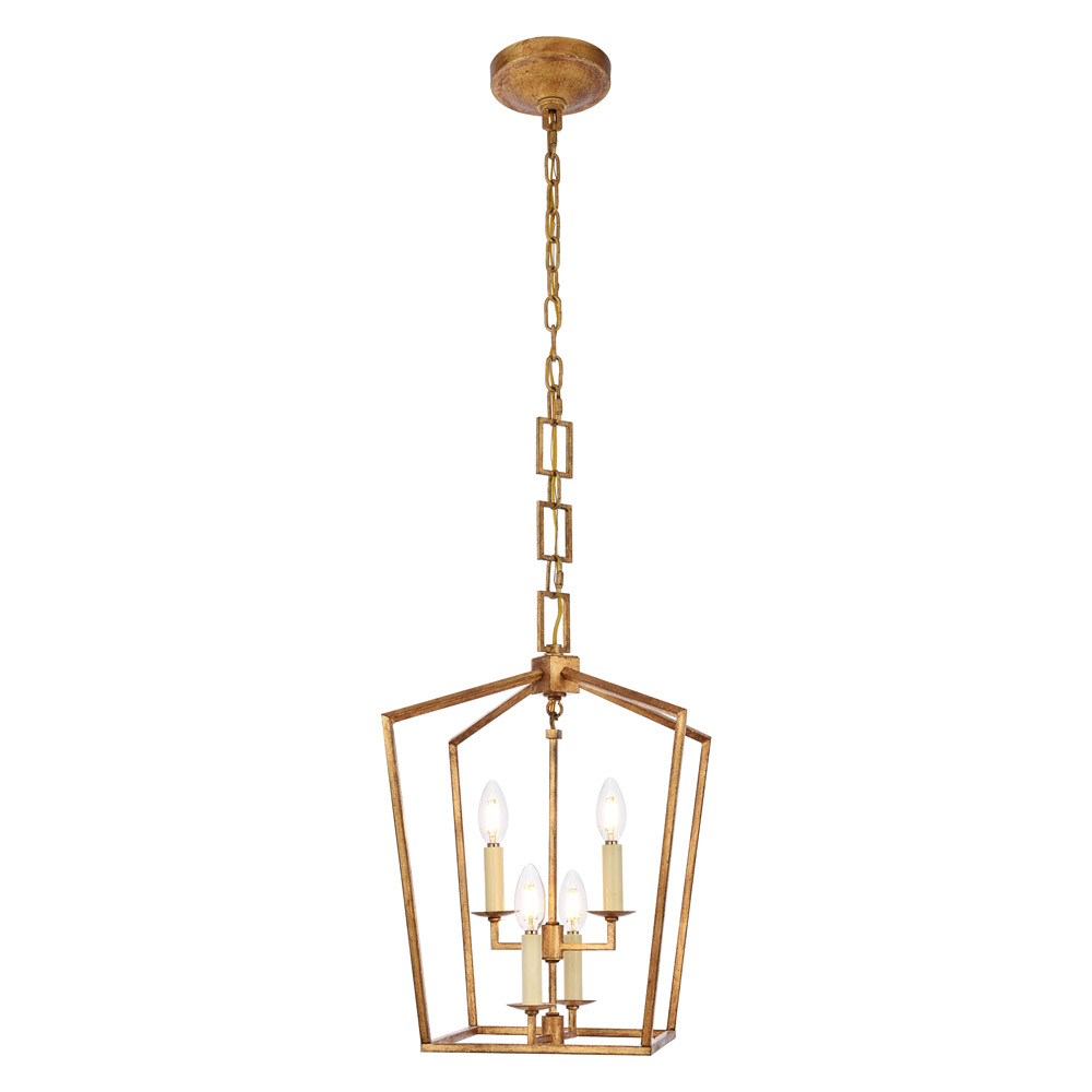 Elegant - Urban Classic Denmark Collection 4-Light Pendant Lamp