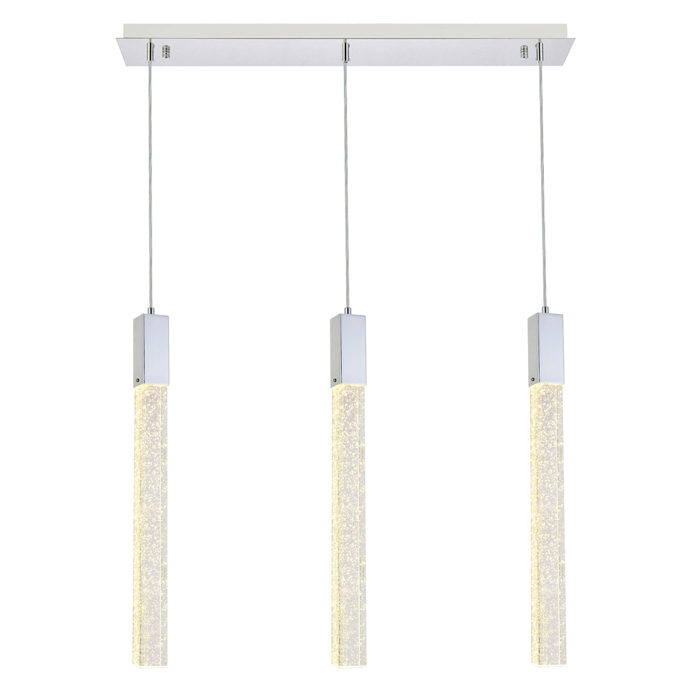 Elegant - Zenon 2 Lights Flush Mount Ceiling Fixture