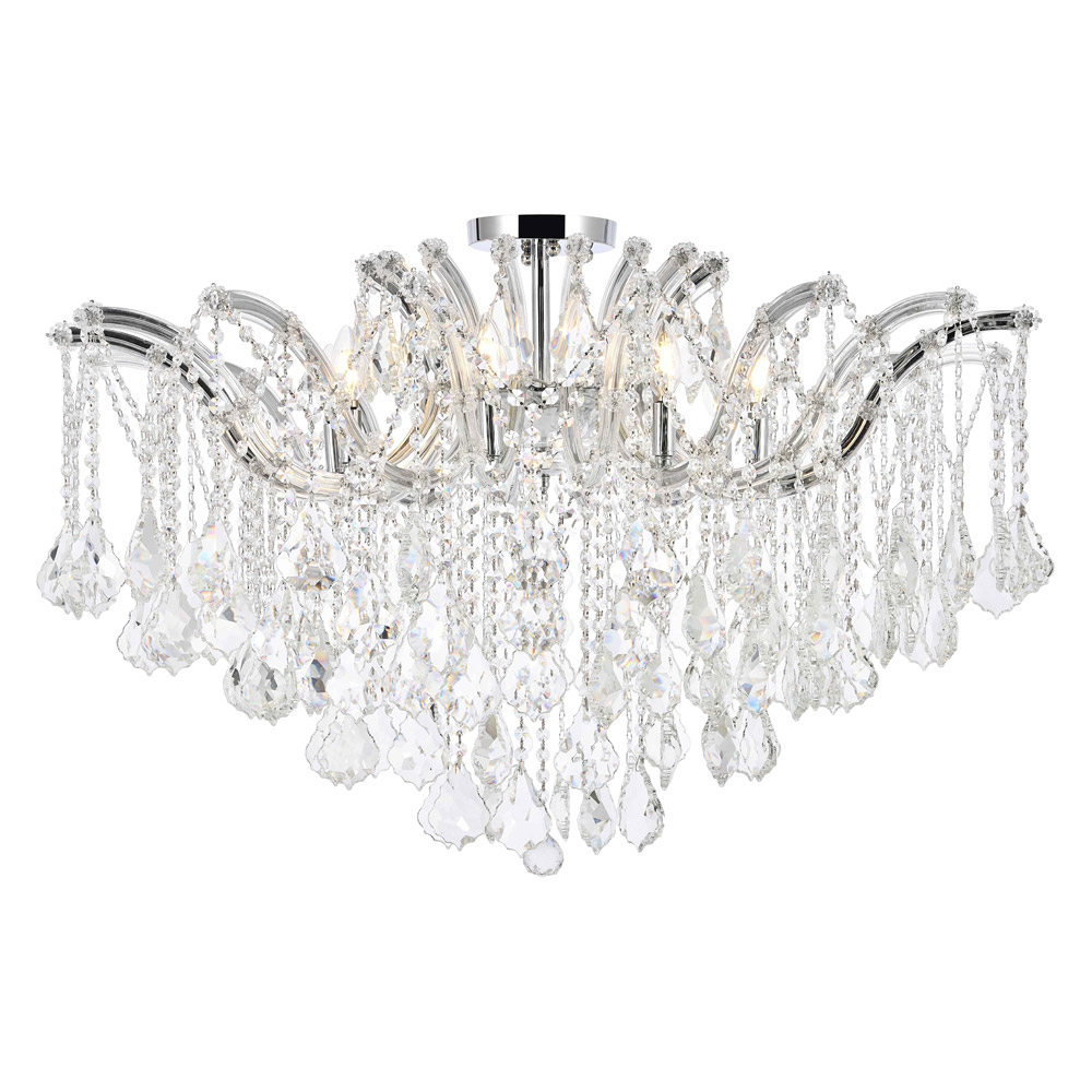 Elegant - Maria Theresa 4 Light Flush Mount