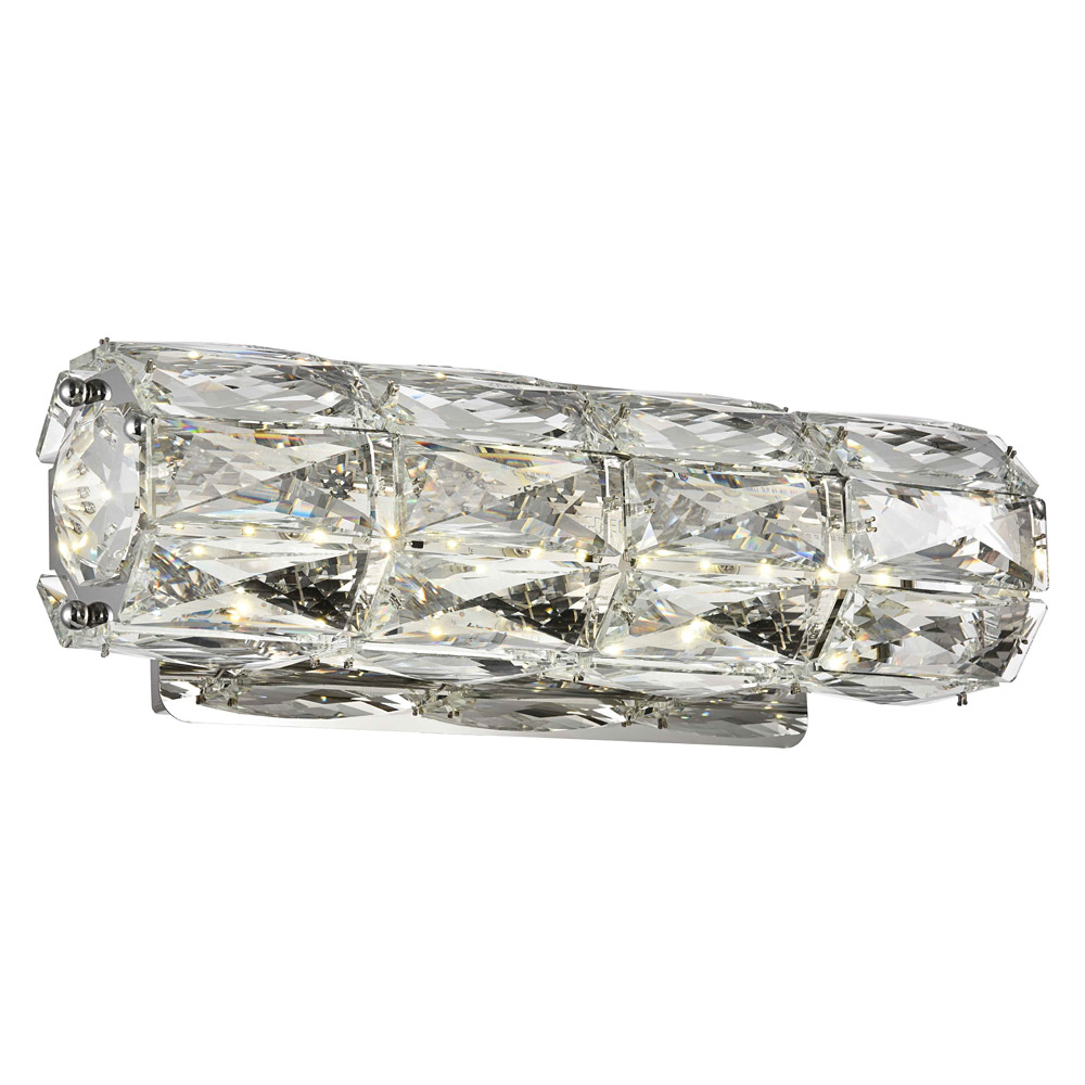 Elegant Valetta Led Wall Sconce - Chrome, L 12" (3501W12C)