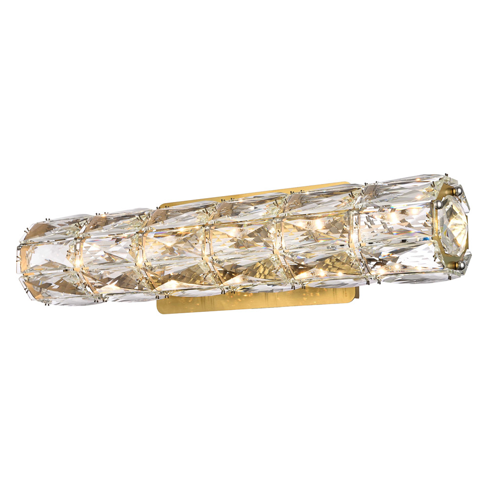 Elegant Valetta Led Wall Sconce - Gold, L 18" (3501W18G)