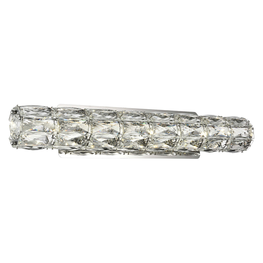 Elegant Valetta Led Wall Sconce - Chrome, L 24" (3501W24C)