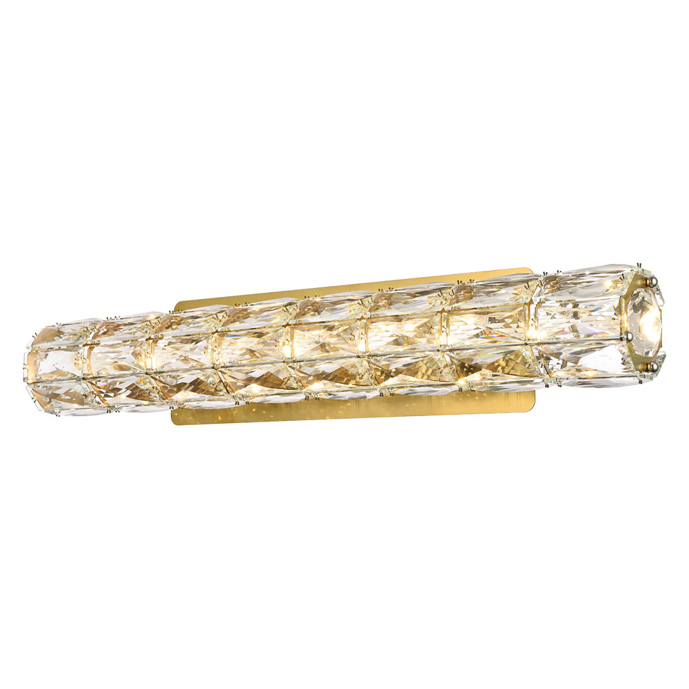 Elegant Valetta Led Wall Sconce - Gold, L 24" (3501W24G)