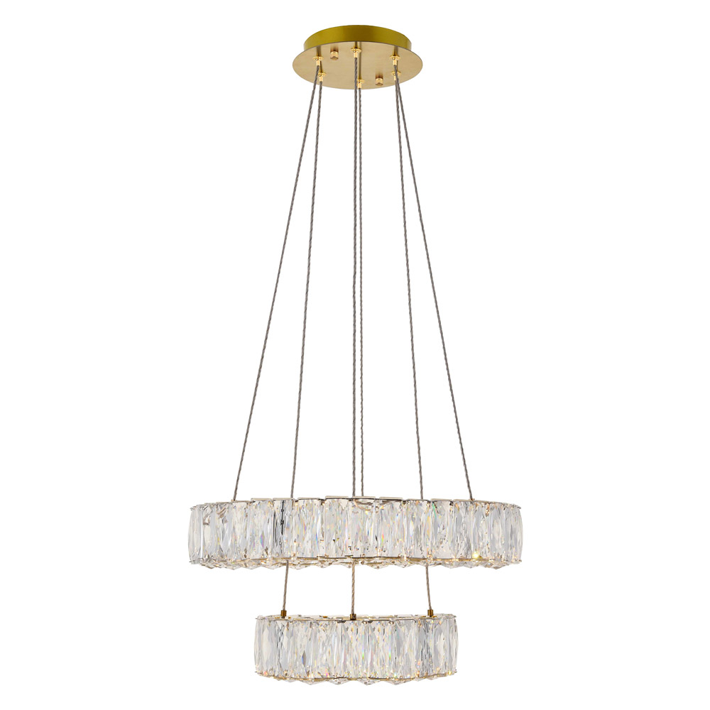 Elegant - Monroe 5 Tier Led Chandelier