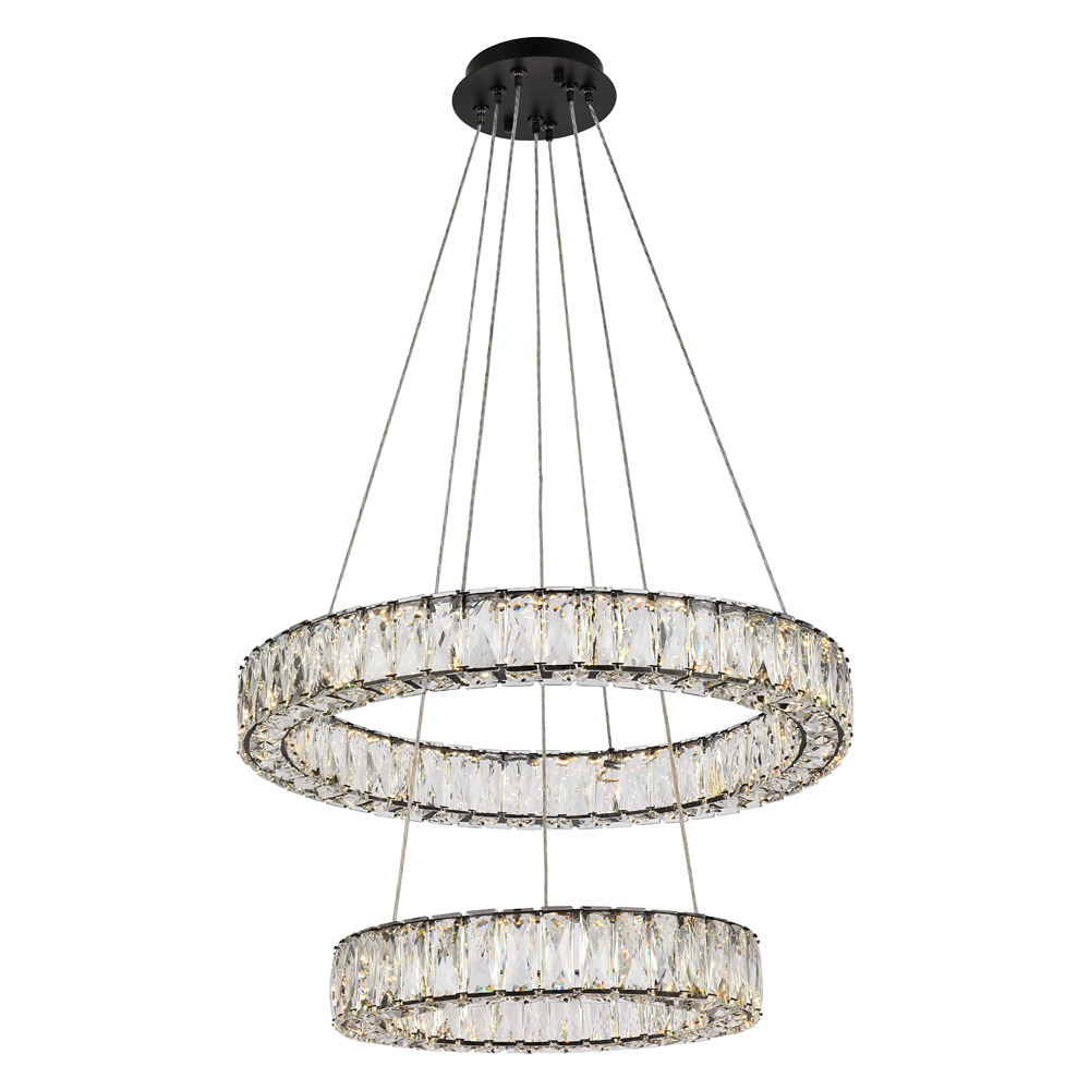 Elegant - Monroe 5 Tier Led Chandelier