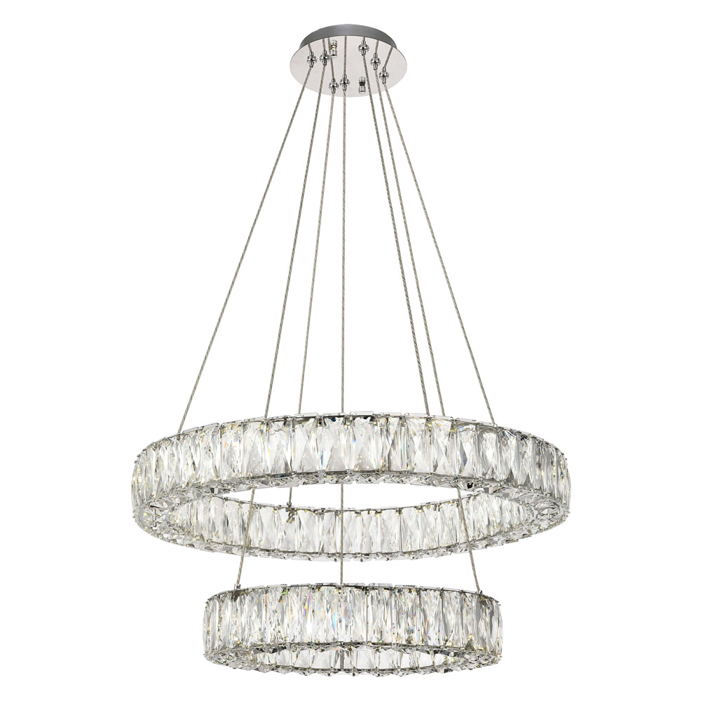 Elegant - Monroe 5 Tier Led Chandelier