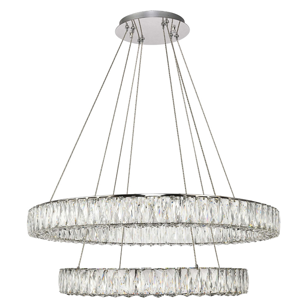 Elegant - Monroe 5 Tier Led Chandelier