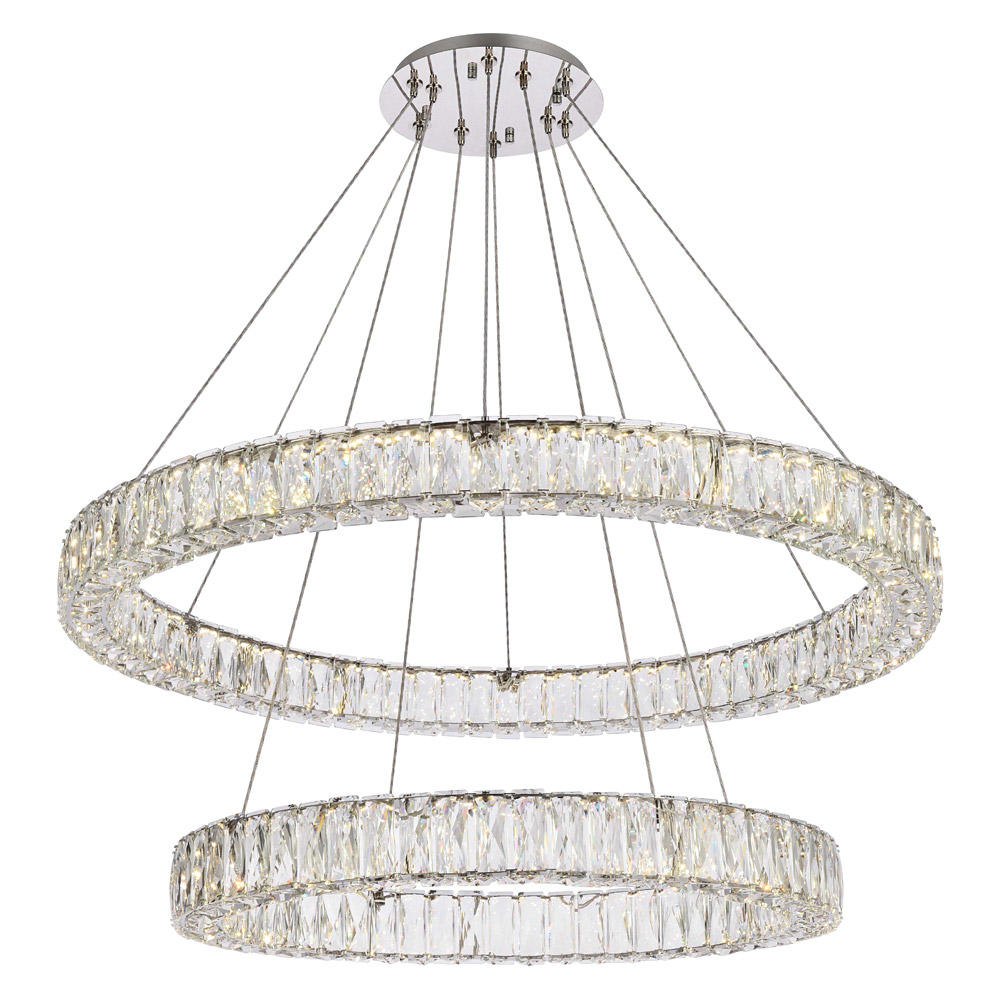 Elegant - Monroe 5 Tier Led Chandelier