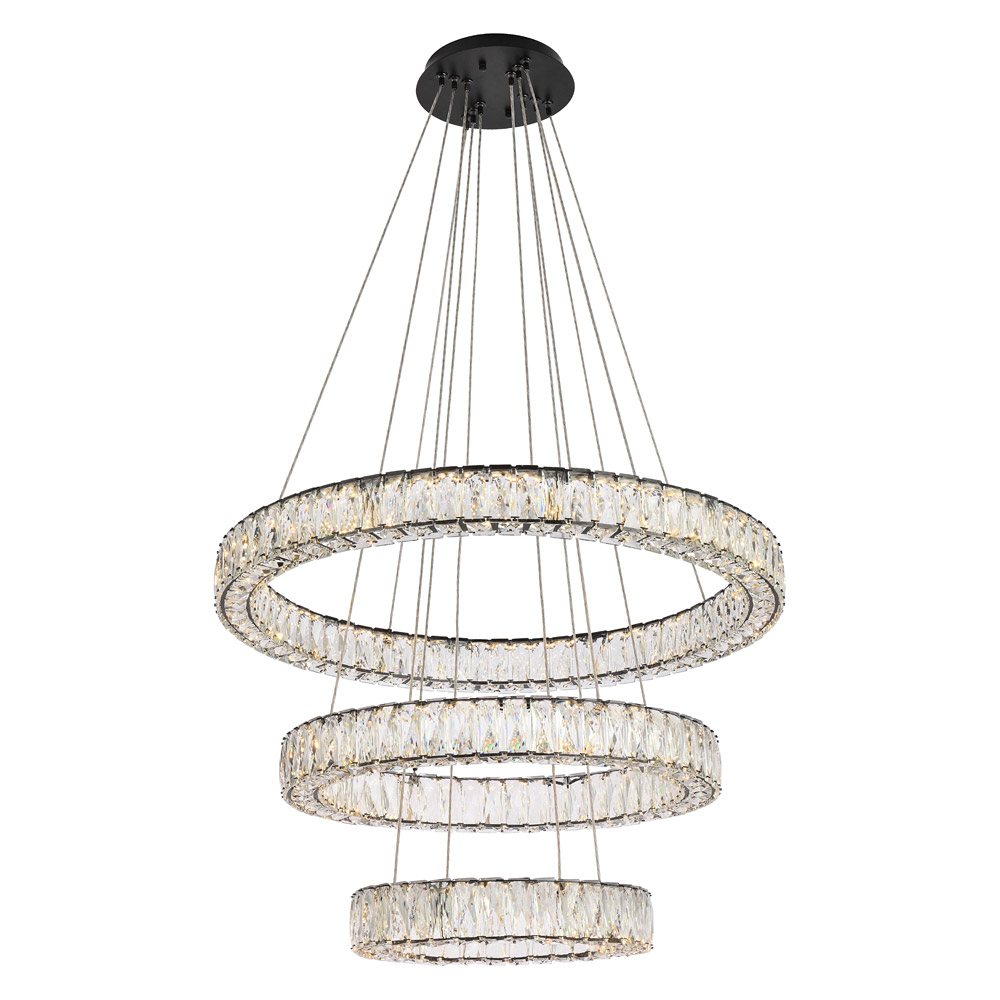 Elegant - Monroe 5 Tier Led Chandelier