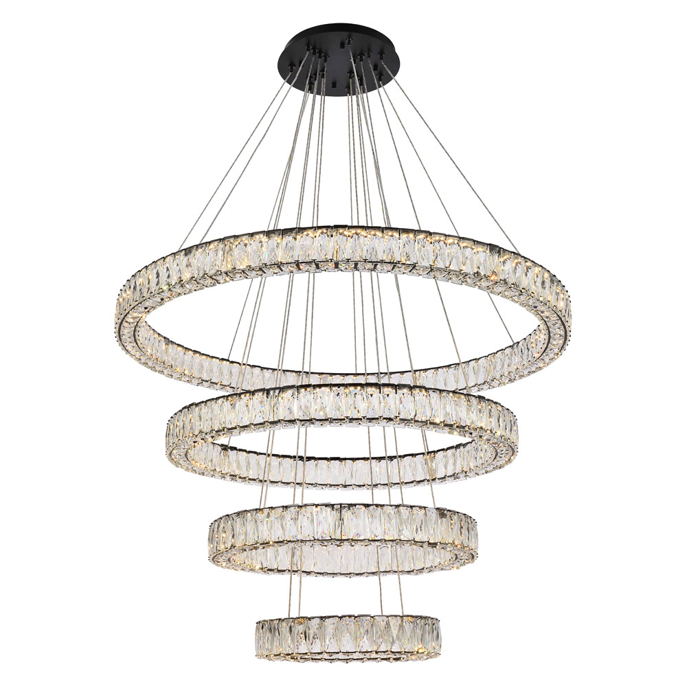 Elegant - Monroe 5 Tier Led Chandelier