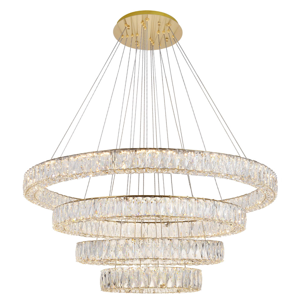 Elegant - Monroe 5 Tier Led Chandelier