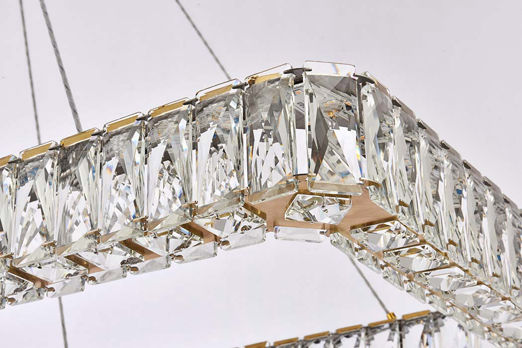 Elegant Pendant Light - Gold, L 42" (3504D42L1G)