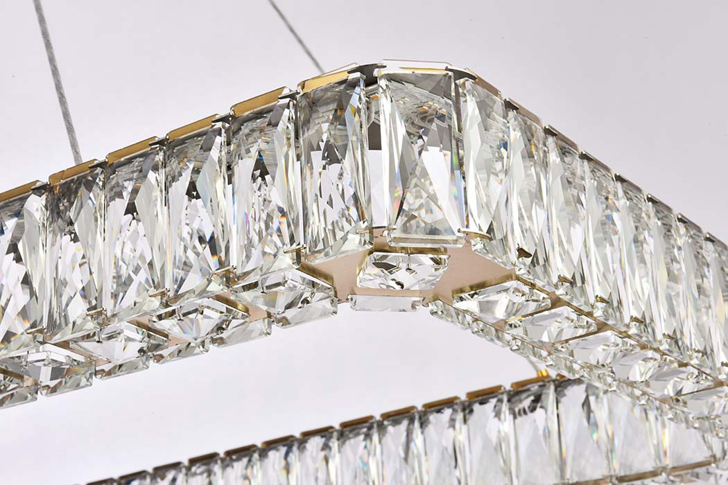 Elegant Pendant Light - Gold, L 50" (3504D50L1G)