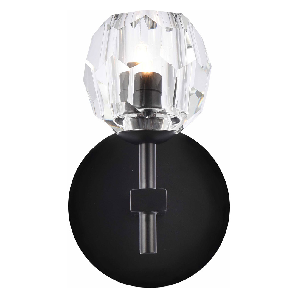 Elegant Wall Sconce - Black (3505W6BK)