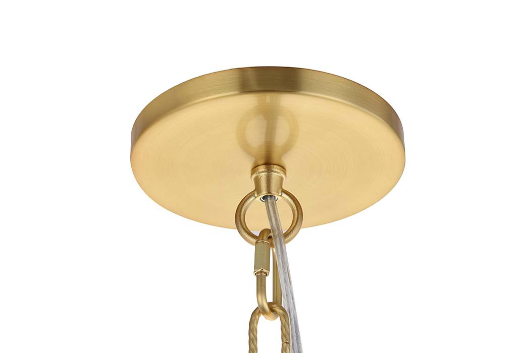 Elegant Pendant Light - Gold, L 26" (5200D26G)