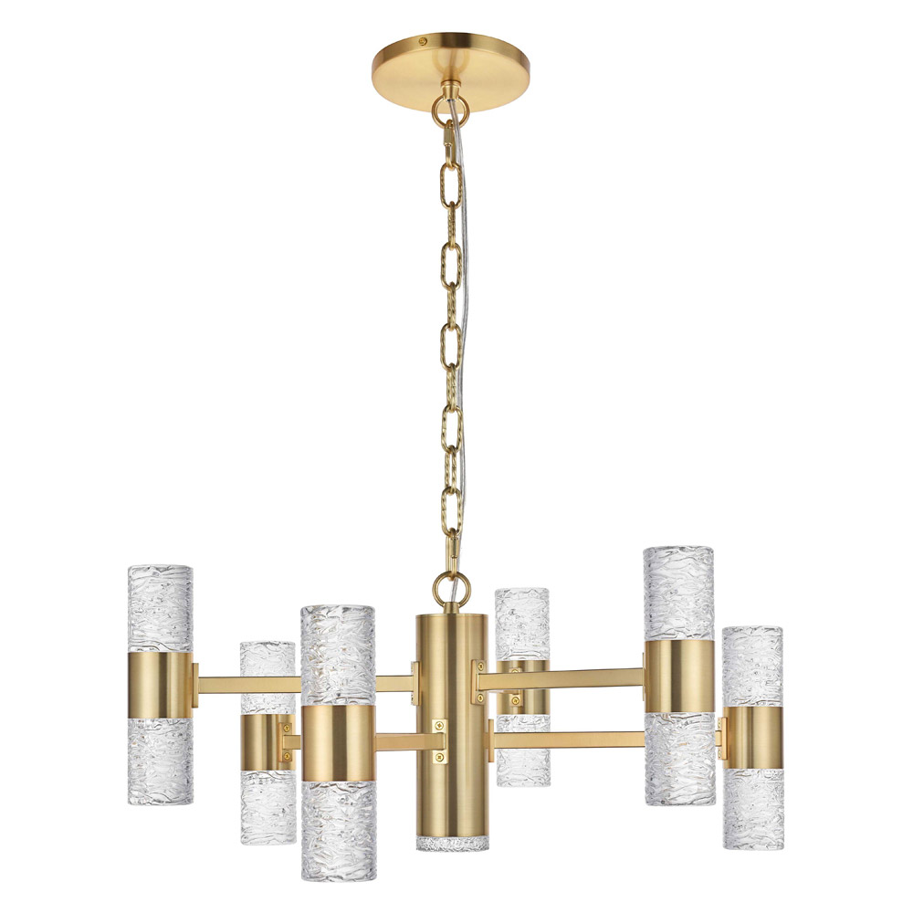 Elegant Pendant Light - Gold, L 26" (5200D26G)