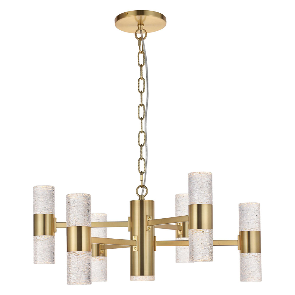 Elegant Pendant Light - Gold, L 26" (5200D26G)