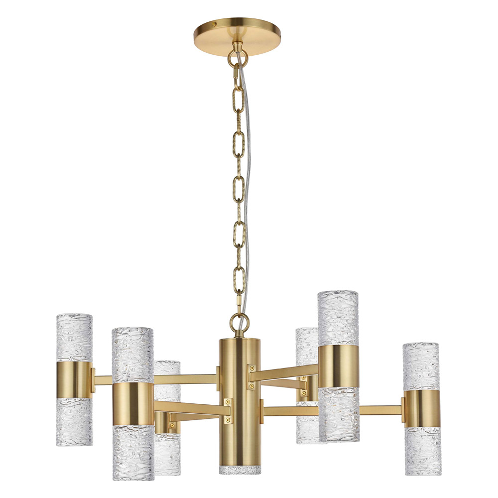 Elegant Pendant Light - Gold, L 26" (5200D26G)