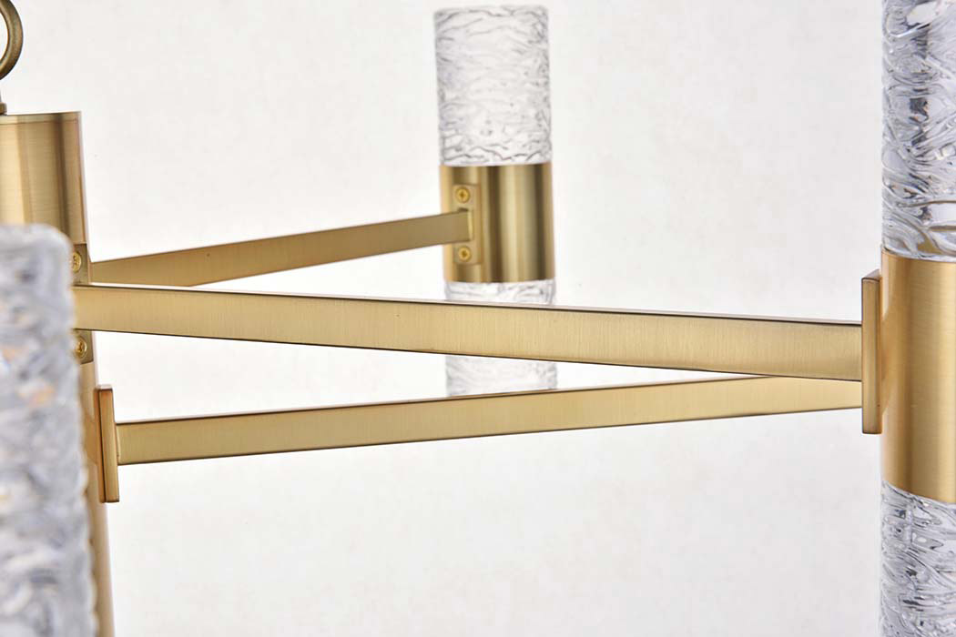 Elegant Pendant Light - Gold, L 32" (5200D32G)