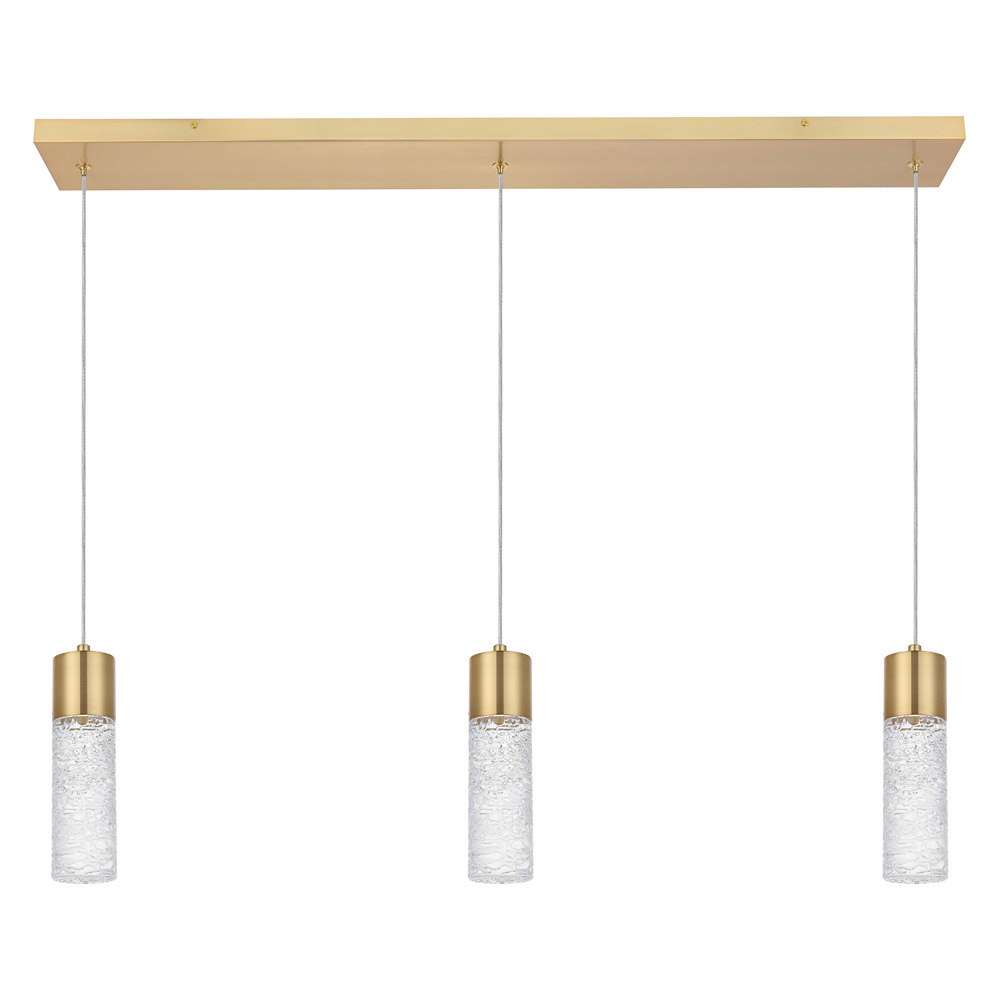 Elegant Pendant Light - Gold, L 36" (5200D36G)