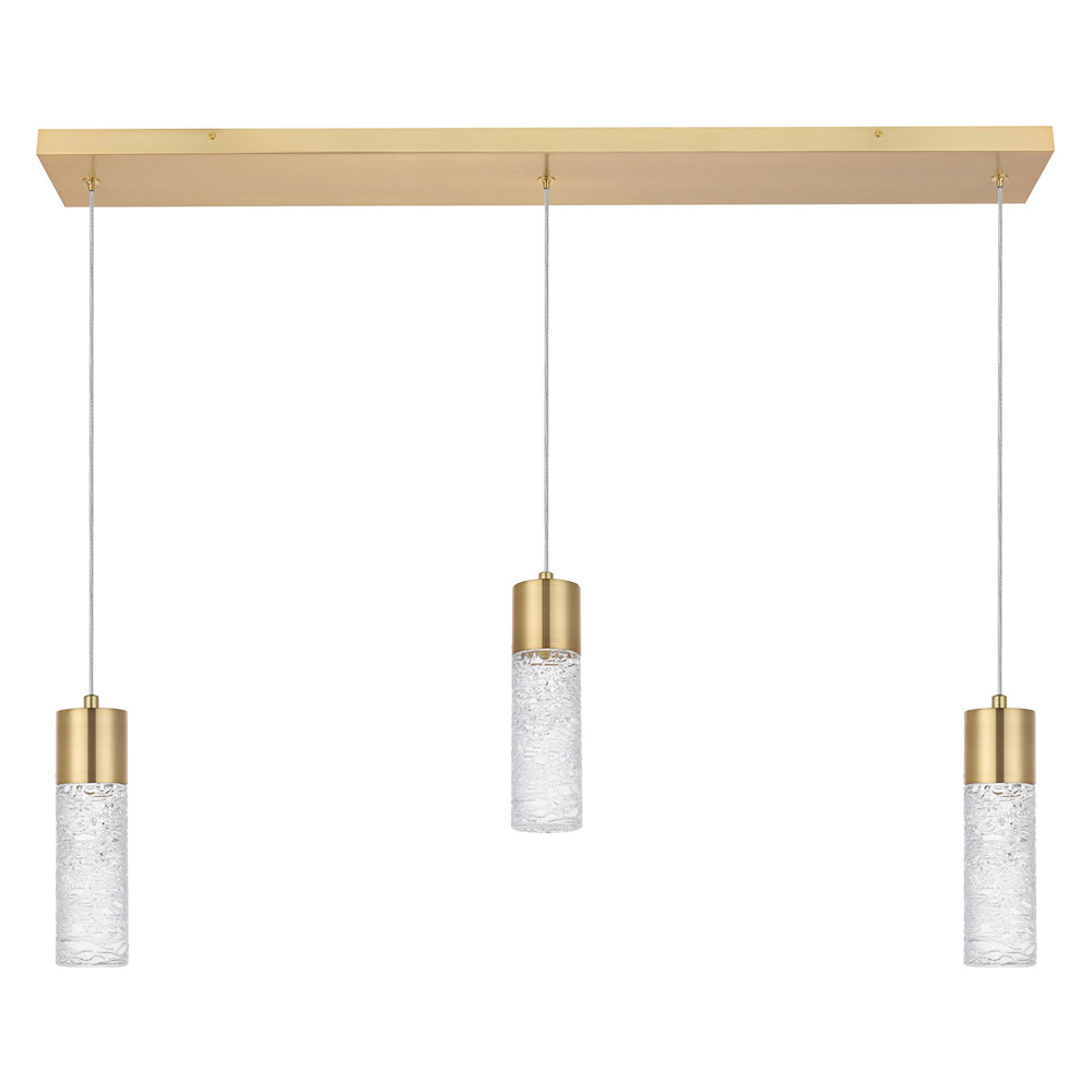 Elegant Pendant Light - Gold, L 36" (5200D36G)