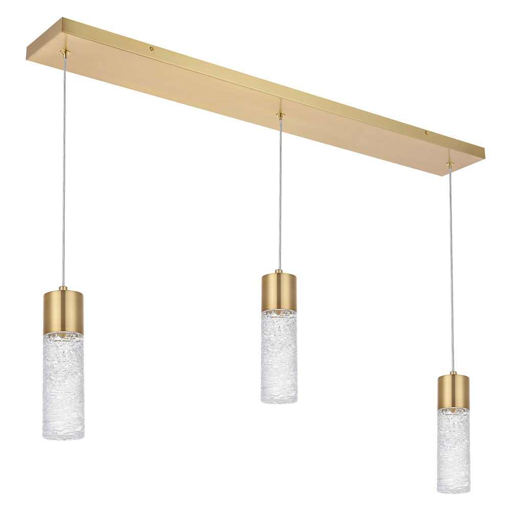 Elegant Pendant Light - Gold, L 36" (5200D36G)