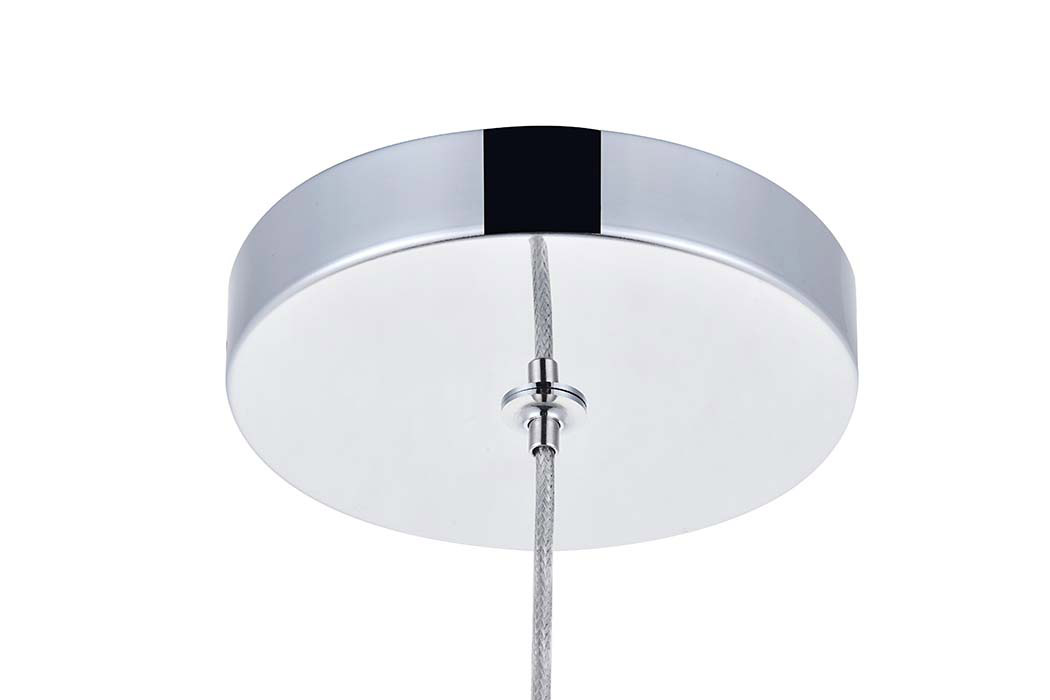 Elegant Pendant Light - Chrome, L 4.72" (5200D4C)