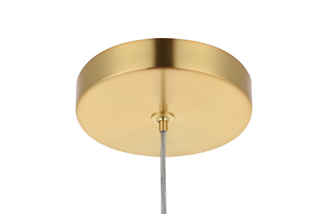 Elegant Pendant Light - Gold, L 4.72" (5200D4G)