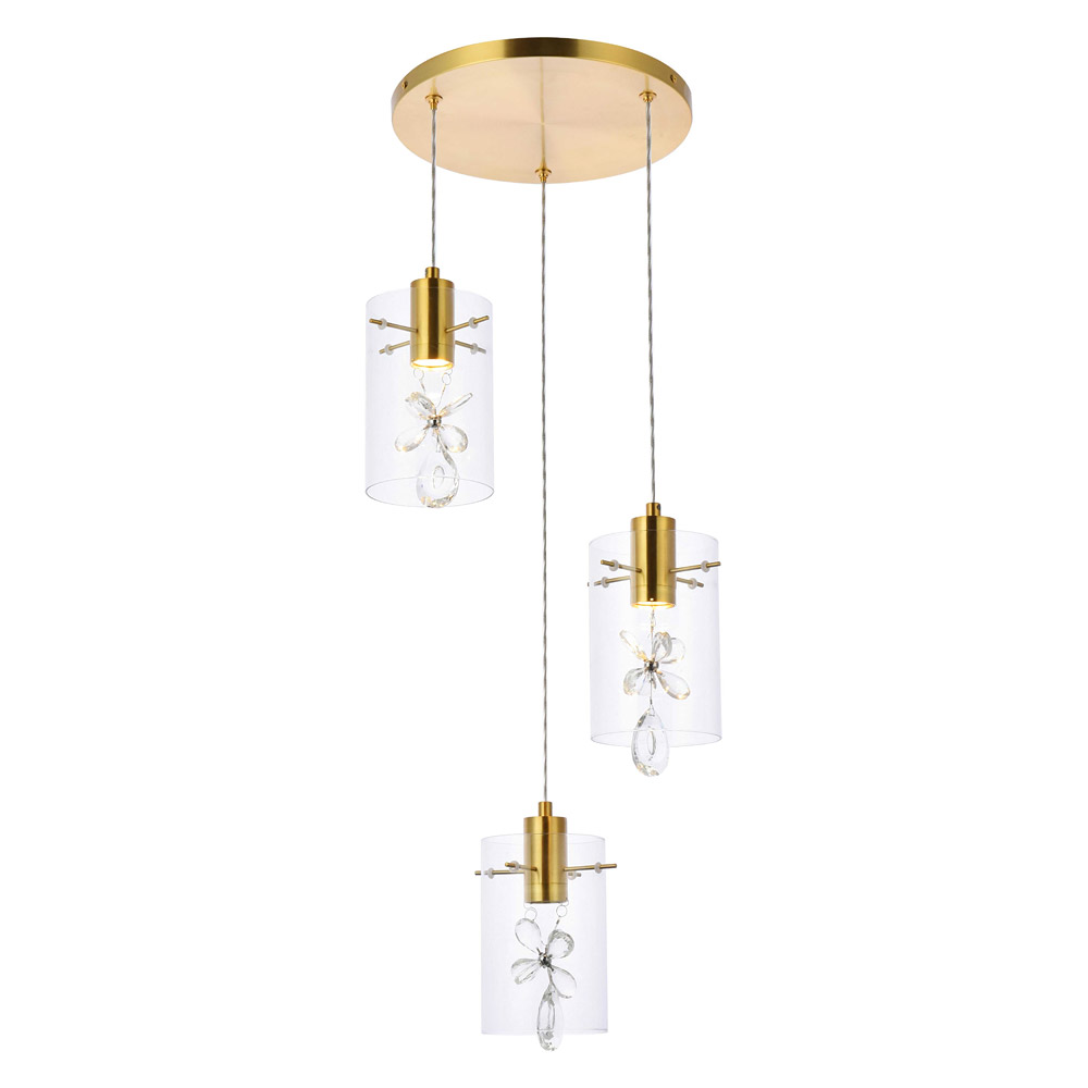 Elegant - Hana 3 Lights Pendant