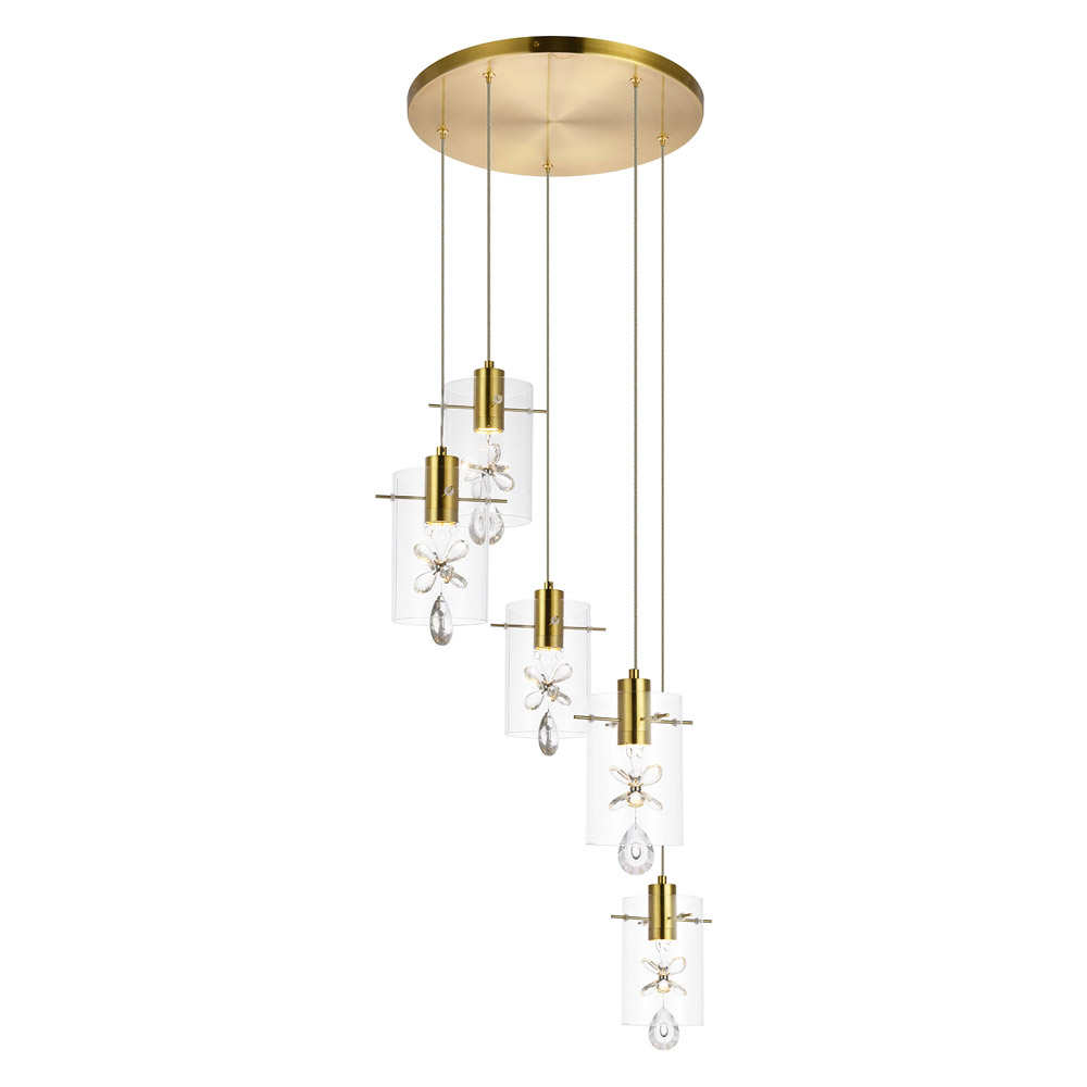 Elegant - Hana 3 Lights Pendant