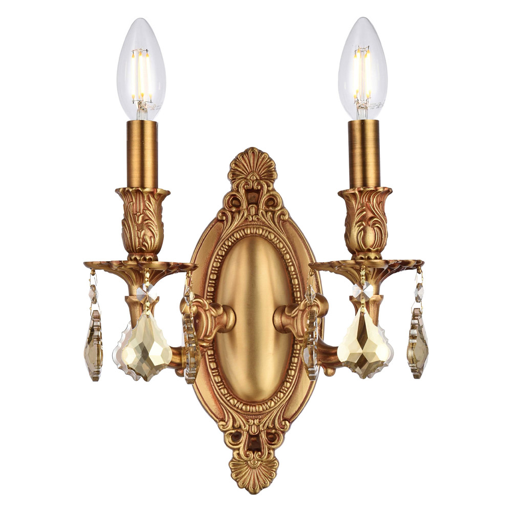 Elegant - Chateau Design 2-Light 10'' Wall Sconce