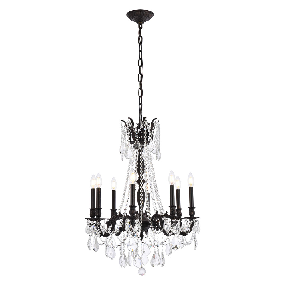 Elegant - Chateau Design 8-Light 30'' Chandelier