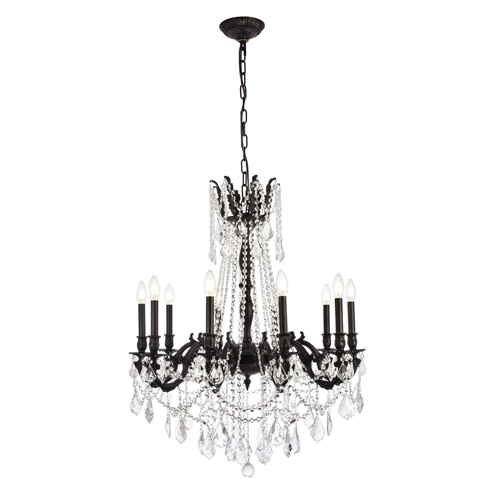 Elegant - Chateau Design 10-Light 31'' Chandelier