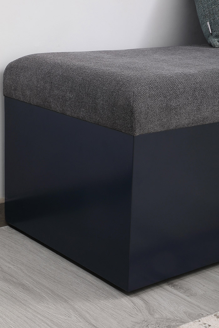 Elegant 42" Storage Bench - Black (AF110442BL)