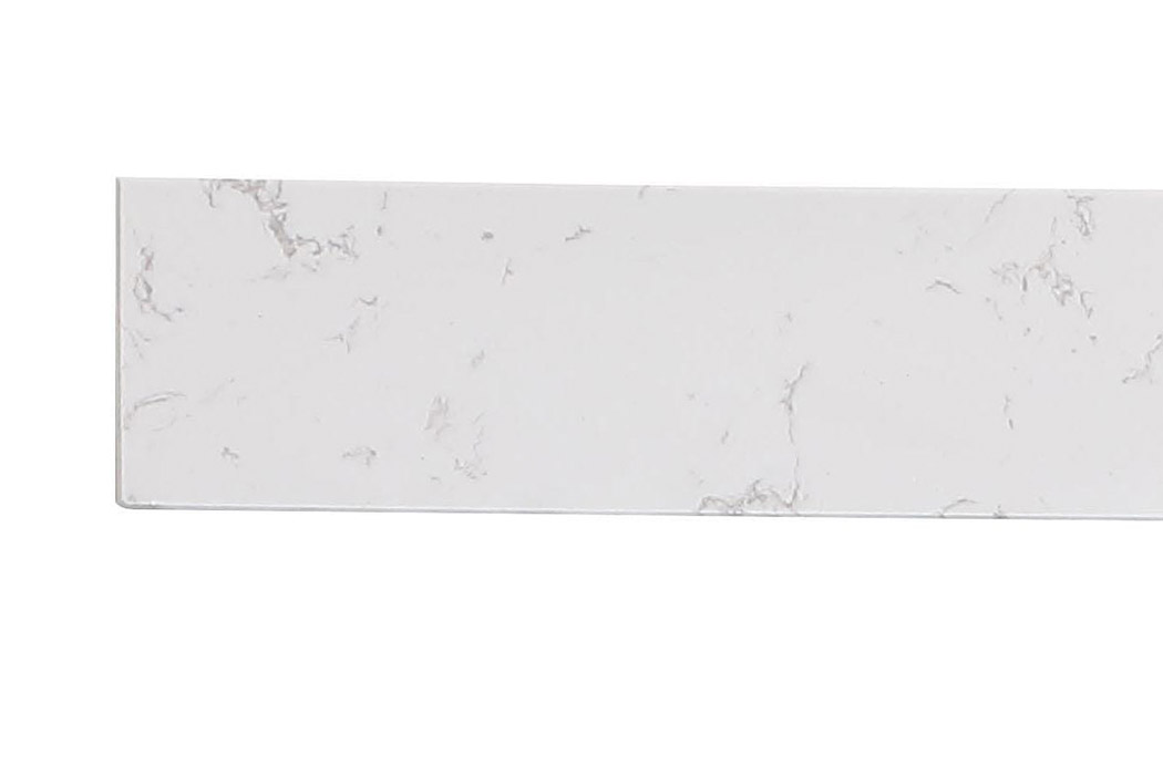 Elegant Backsplash - White Marble, D 32" (BS1132CW)