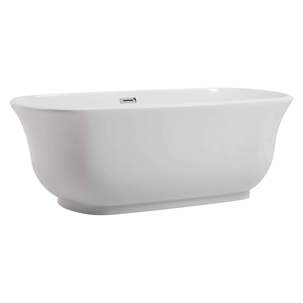 Elegant Bathtub - White, D 67" (BT10267GW)