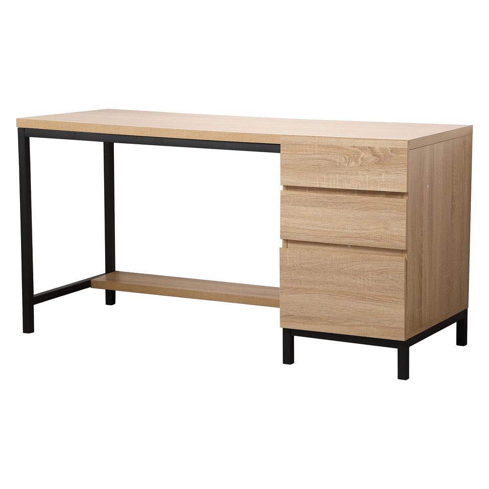 Elegant - Emerson Industrial Single Cabinet Desk (DF11003MW)