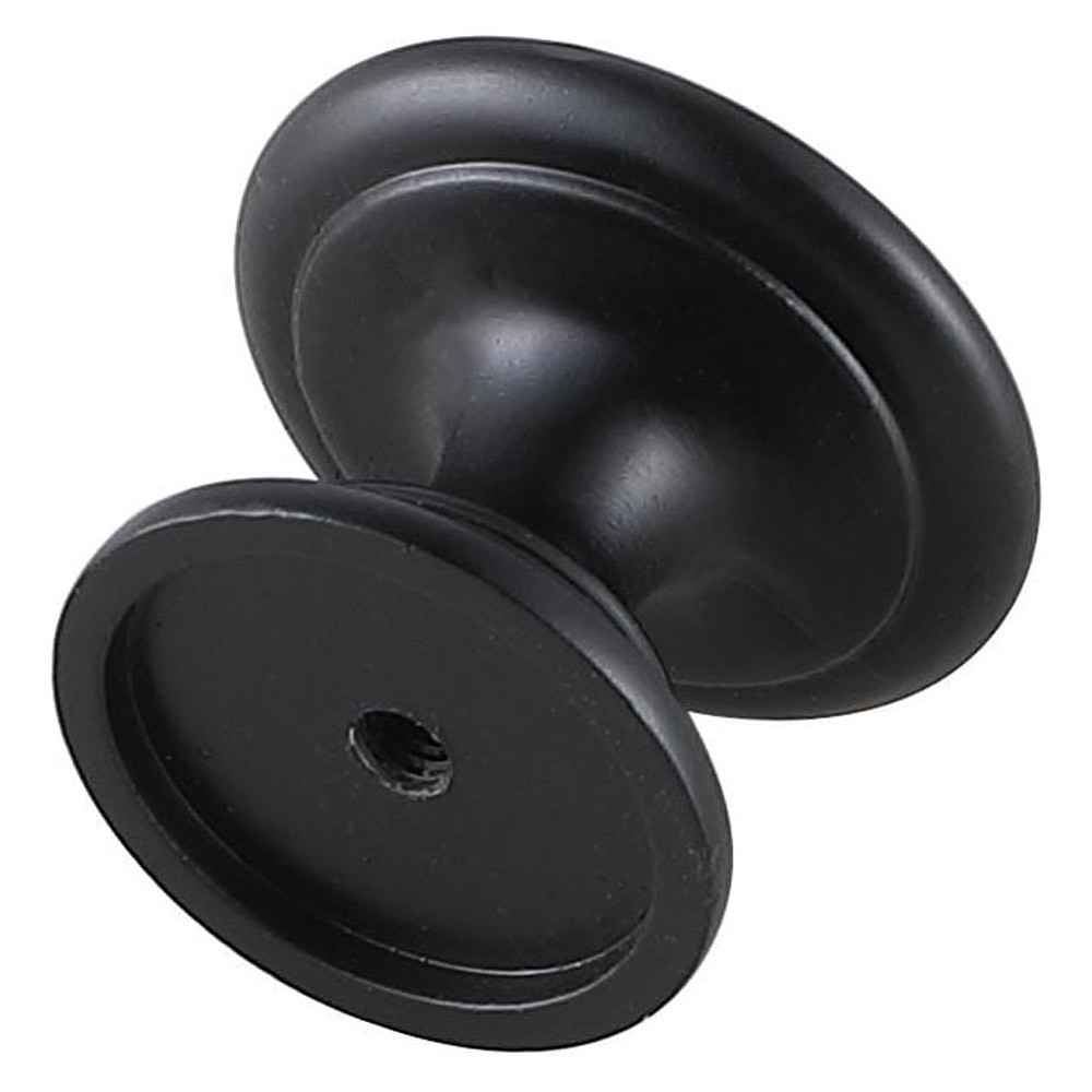 Elegant Cadon Cabinet Knob, Set of 10 - Matte Black (KB2004-MB-10PK)