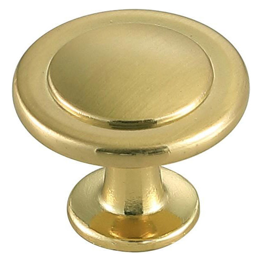 Elegant Cadon Cabinet Knob, Set of 10 - Brushed Gold (KB2005-GD-10PK)