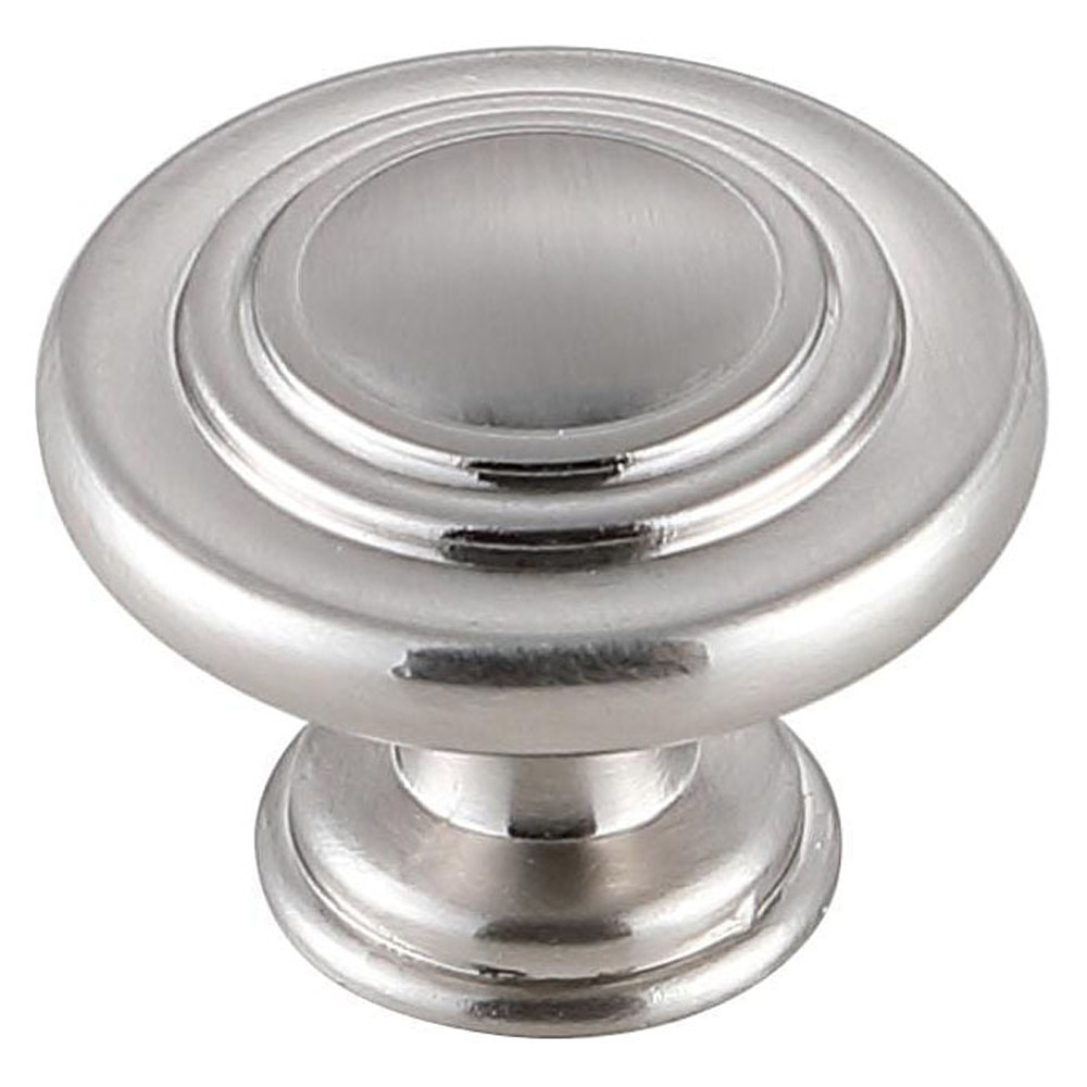 Elegant Cadon Cabinet Knob, Set of 10 - Brushed Nickel (KB2006-NK-10PK)